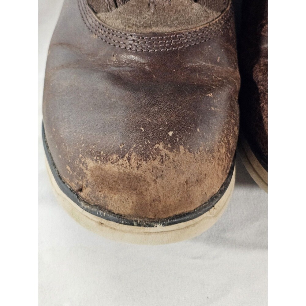 Timberland Boots Wood Haven Womens Size 8.5 Brown Leather Waterproof Lace Up - Picture 14 of 14